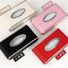 Хрустальная Алмазная автомобильная коробка для салфеток солнцезащитный козырек PU кожаная подвесная коробка из ткани держатель солнцезащитный чехол автомобильные аксессуары