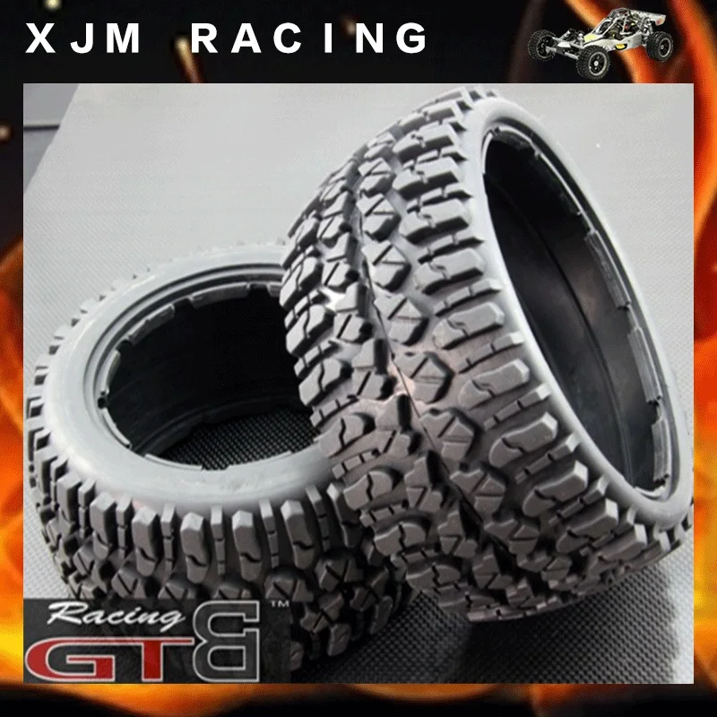 

GTBRacing All Terrain Front tire (x 2pcs/set 170*60) for 1/5 rc car hpi rovan baja 5b/ss