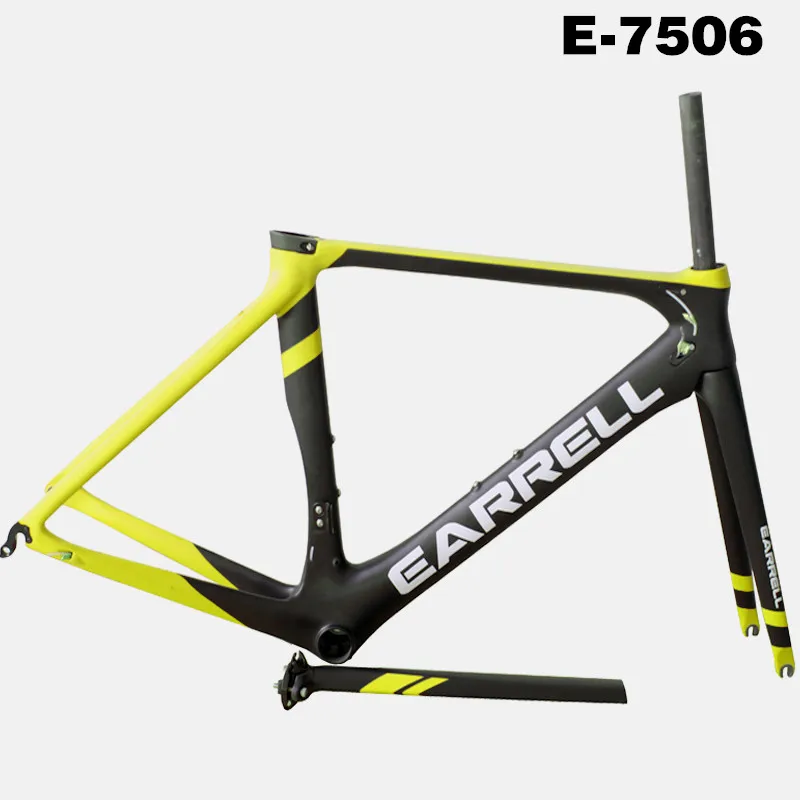 Полностью карбоновая рама earrella для дорожного велосипеда DI2 & Machinery из карбона