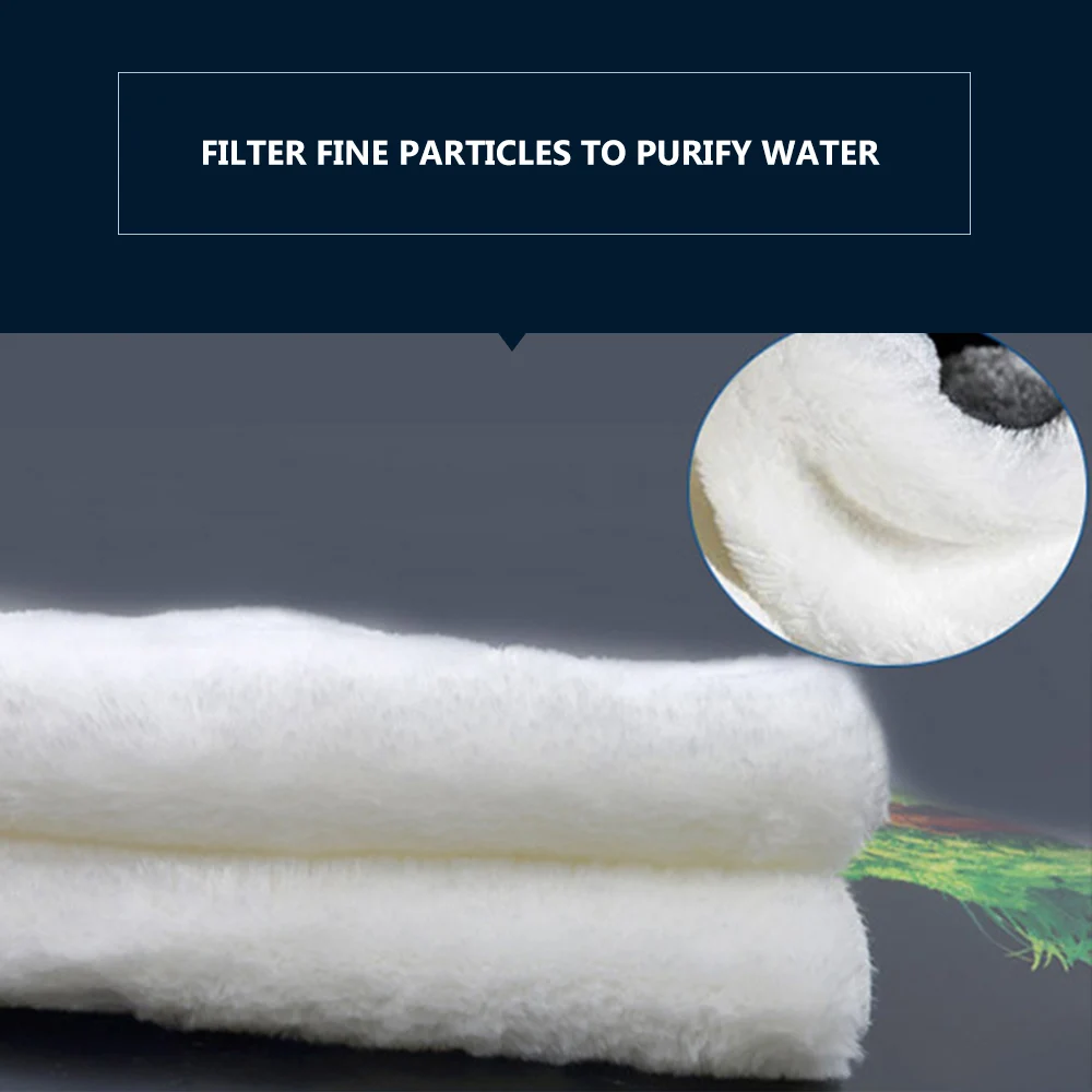 

Aquarium Filter Cotton Biochemical Sponge Foam Mediapad Marine Sump Felt Dry Separation Filter Accessories Blanket for Fish Tank