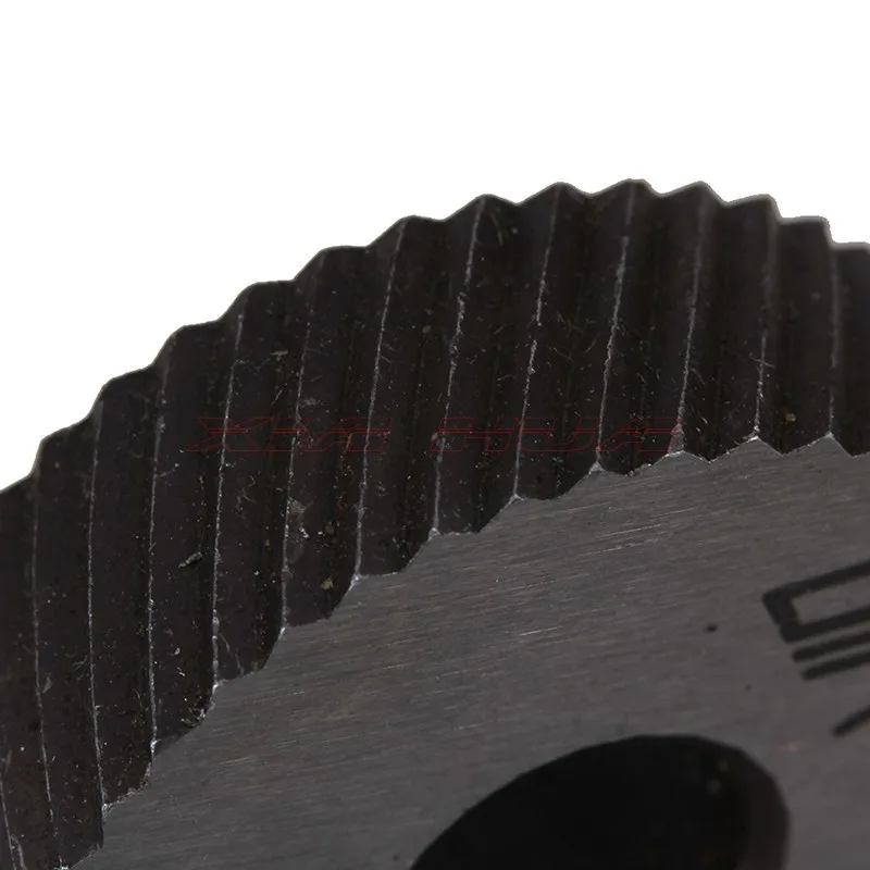 Pair of 1.5mm Gear Hob Wheel Knurled Wheel Knife Textured Knurled Lathe Embossing wheel Machine Tools Accessories
