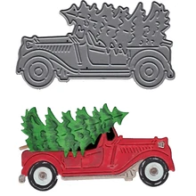 ##Special Price Car with tree Shape Metal Cutting Dies Stencil Scrapbook Album Embossing For Gift Card Making Handcrafts ##Special Price Car with tree Shape Metal Cutting Dies Stencil Scrapbook Album Embossing For Gift Card Making Handcrafts