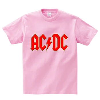 

Boys/Girls AC Rock T Shirt Summer 2020 Kids vogue Casual DC Tops Children's Funny T-Shirt Short sleeve baby girl clothes NN