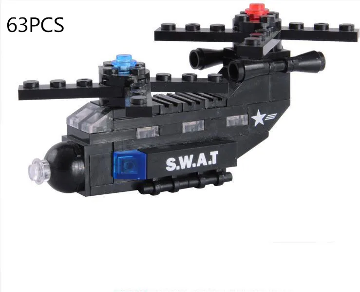 block tech swat team construction set