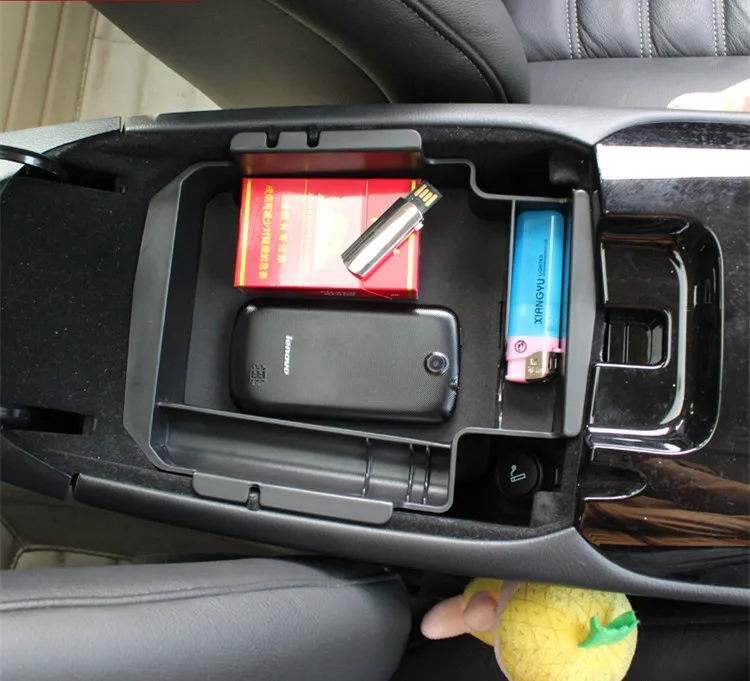 

Car styling For Ford Fusion Mondeo 2013 2014 2015 central storage box broadhurst armrest remoulded car glove storage box