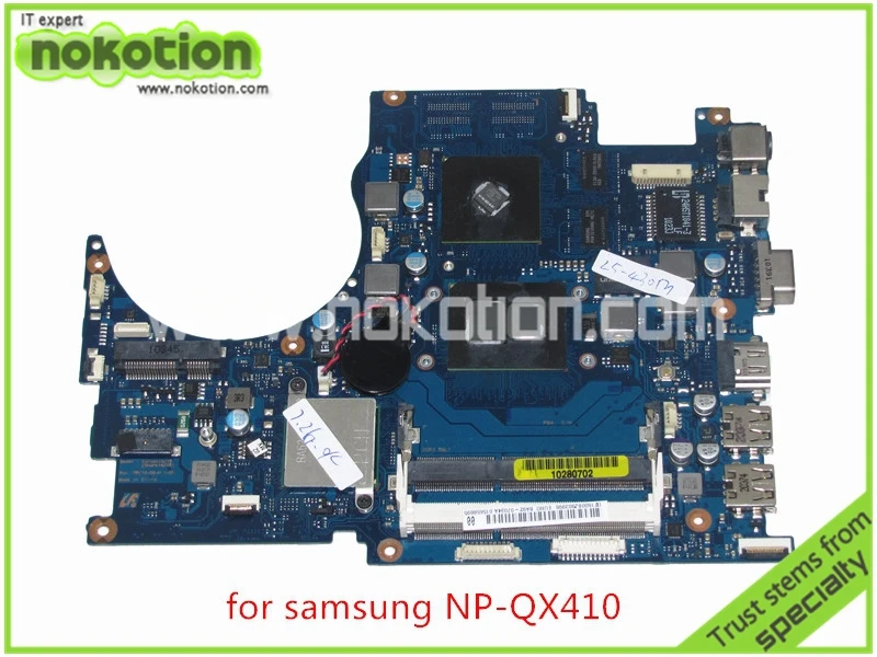 BA92 07034A BA92 07034B For samsung NP QX410 laptop font b motherboard b font intel HM55
