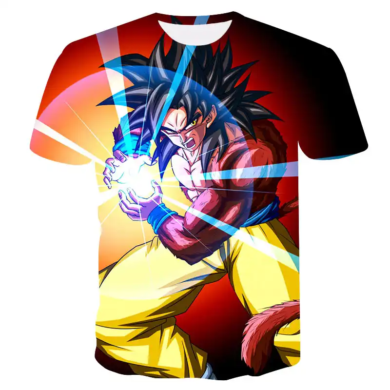 playeras de goku para hombre