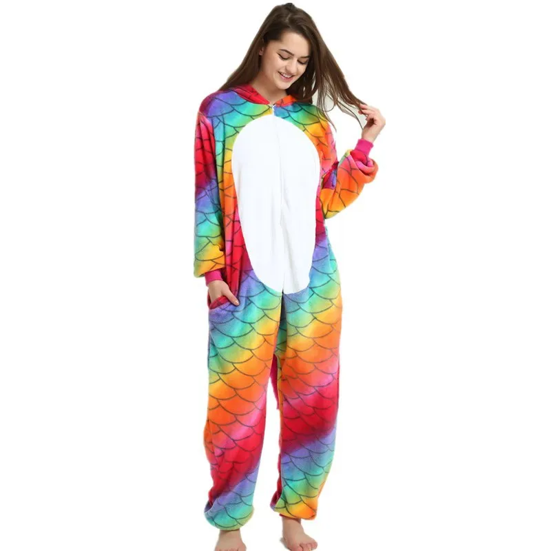 Conjuntos de Pijamas dos Desenhos Inverno Bonito Animal Pijamas Animados Ponto Unicórnio Kigurumi Unicornio 2020 13 pijamas dos desenhos animados pijamas ponto unicórnio kigurumi unicornio
