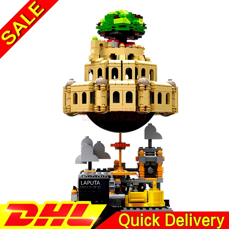 

XingBao 05001 Genuine Creative MOC Series City in The Sky Children Building Blocks Bricks Model Gift leings Toys lelying