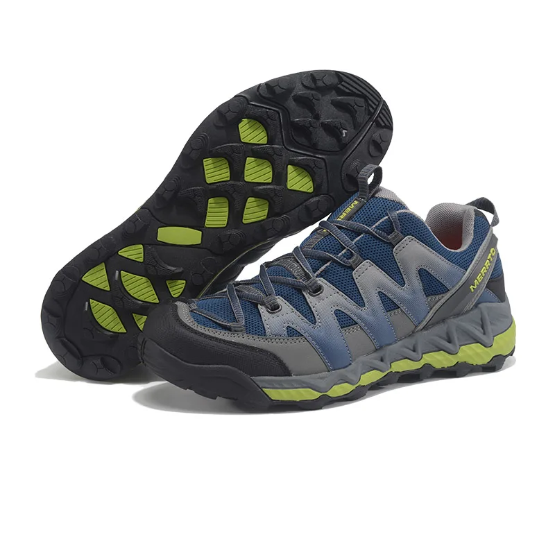 

MERRTO New Arrival Brand Mens Walking Stability Shoes Comfortable Stability Outdoor Sports Wing Shoes For Men#18617