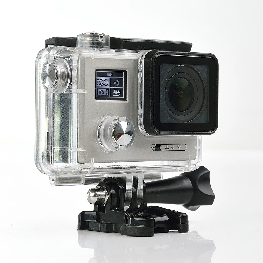 Extreme Sport Camera F88 Action Camera Ultra HD 4K 24FPS 4x Optical Zoom WIFI 1080P/60fps 2 LCD 170D Len Driving Cam Waterproof