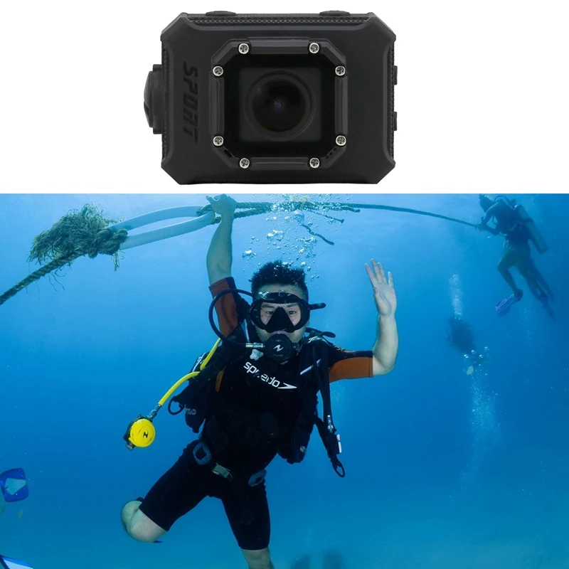 Ультра Hd камера 2,0 дюймов Спорт Dv голая металлическая Водонепроницаемая Dv подводная спортивная камера
