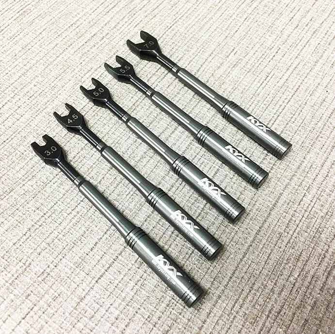 

Open End Wrench Single-head Wrench Hexagonal Spanner 3.0/4.0/4.5/5.0/5.5/7.0 Repair Tool For DIY Models Car RC Car/Airplane/Boat