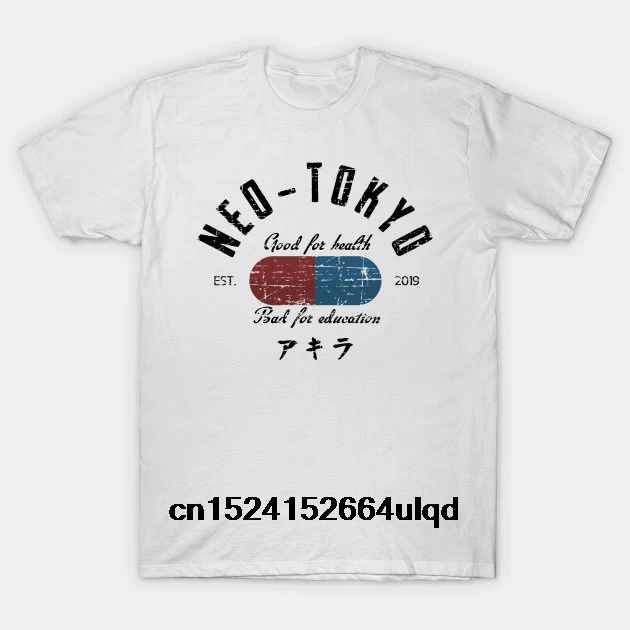 

100% Cotton O-neck Custom Printed Tshirt Men T shirt Neo - Tokyo - Akira Women T-Shirt