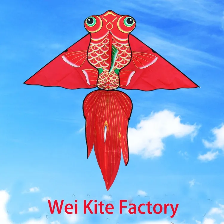 Free shipping high quality New carp kite 10pcs/lot with handle line child kite wholesale