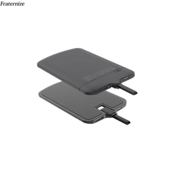 

4000mAh Smart mobile phone Universal Battery Charger Case Power Bank External Backup Battery Case For ISO Type-C Micro-USB