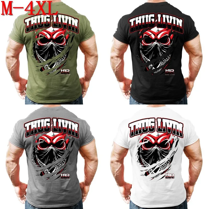 Buy 4 XL Fashion Short Sleeve T shirt Mens Skulls