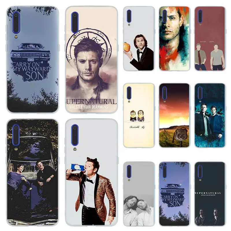 

supernatural Cover Cases soft TPU phone For Xiaomi 9 8 Mi 6 5X lite se A1 A2 For Redmi Note 7 6 5 Go coque