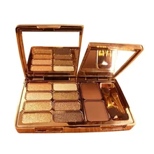 Perfect 8 colors Diamond Bright Colorful Makeup Eye Shadow Super Make Up Set Flash Glitter Eyeshadow Palette With Brush&Mirror