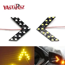 1Pcs Car Styling 14 SMD LED Turn Signal Light For Car Rear View Mirror Arrow Panels Indicator Turn signal Car accessories