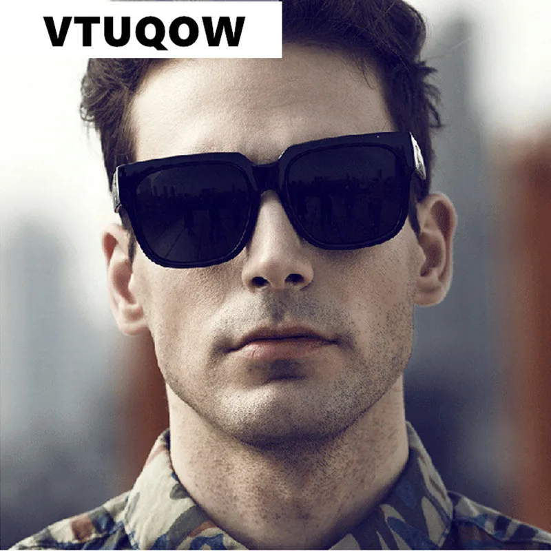 

High Quality Square Sunglasses Men Brand Designer Classic Driving Outdoor Mirror Sunglass Male Sun Glasses For Men Sunglass 2019