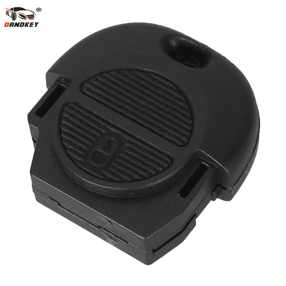 DANDKEY 2 кнопки для Nissan Micra Almera Primera X Trail автомобильный чехол ключей без лезвия замена