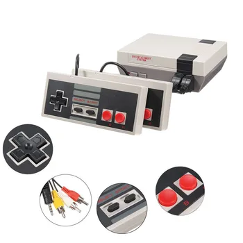 

Mini Video Game Consoles AV Famaily 8-bit Video Games for Nes Games with 500/620 Classical Games Portable