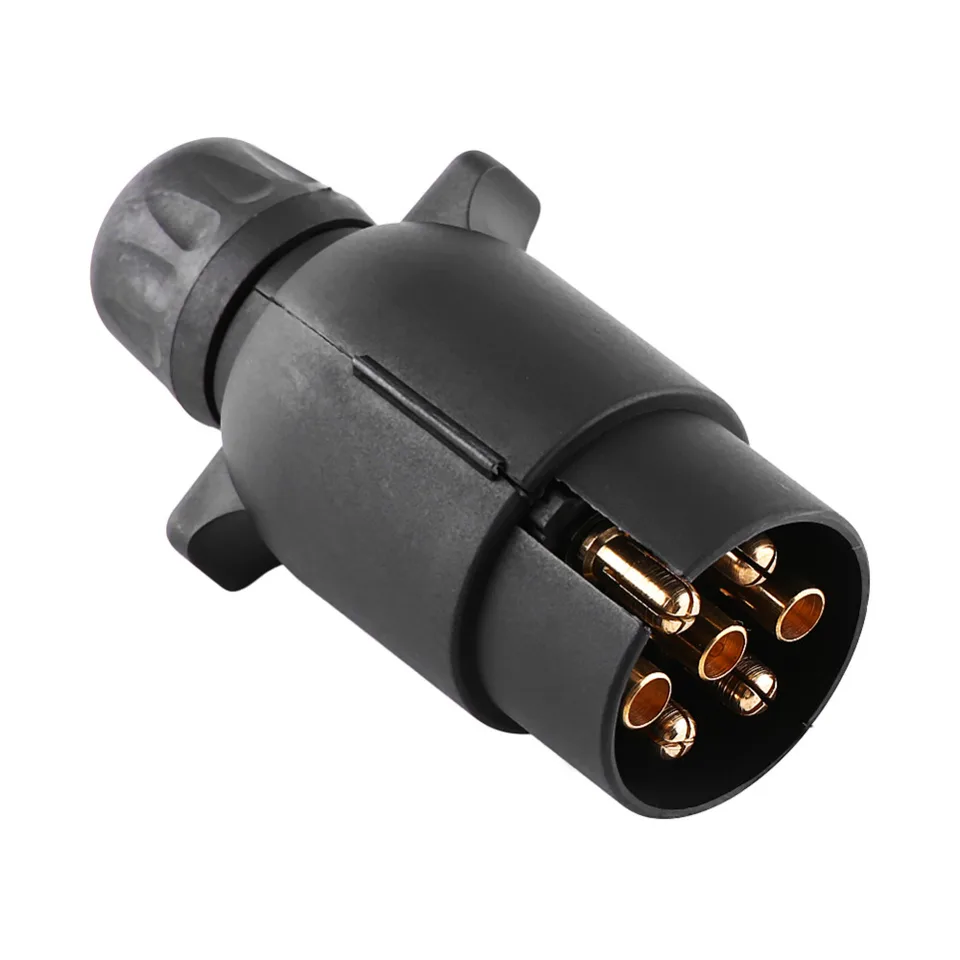 7 pines zócalo de plástico termo cableado 12S Caravana Remolque Remolque 12V Maypole MP31B