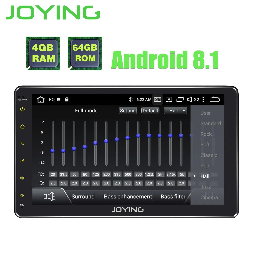JOYING 10 1 4GB 64GB font b Car b font Stereo Autoradio GPS 1 Din Android
