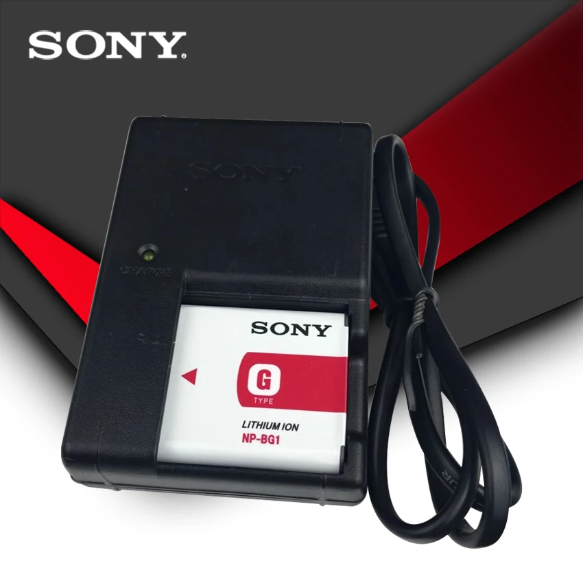 1 шт./лот sony NP-BG1 NP BG1 NPBG1 FG1 комплектующие фотоаппарата sony DSC W120 W125 W130 W150 W170 W200 W210 W220 W230 W290 T20 T100 HX30+ Зарядное устройство