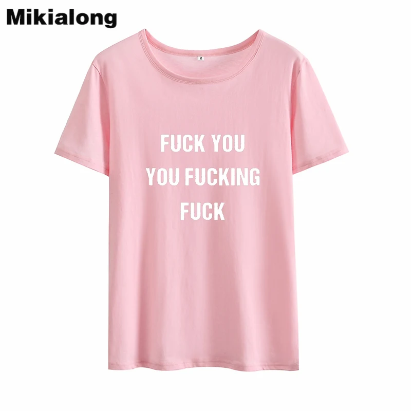 Mikialong летняя свободная футболка с коротким рукавом женская черная белая хлопковая Футболка Femme Tumblr с круглым вырезом Женская футболка Топы