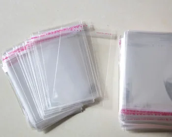 

12x7cm 100Pcs Jewelry Packaging & Display Clear OPP Plastic Transparent Packaging Bags Sacolas Plasticas Bolsa plastic Bag
