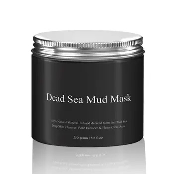 

Hot! 250g Pure Body Naturals Beauty Dead Sea Mud Mask for Facial Treatment Black Mud Mask 6027
