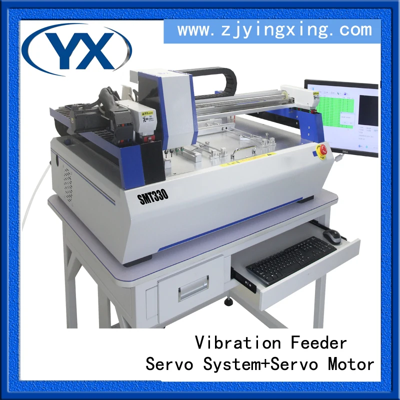 

Advanced SMT Pick And Place SMT330 PCB Assembly Machine BGA Machine With Servo Motor And Guide Screw