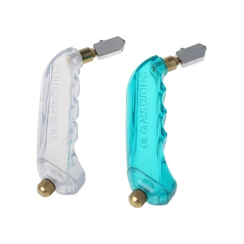 

1PC Pistol Grip 0iled Glass Cutter Tungsten Carbide Stained Glass Cutting tool