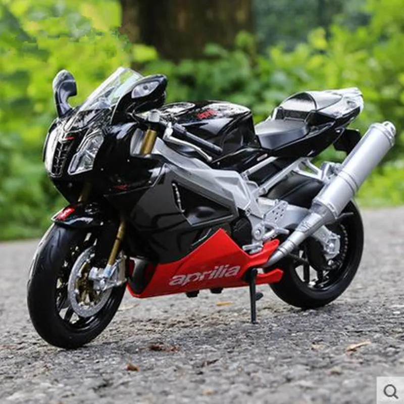 1:10 сплав модели мотоциклов, высокая имитация литья металла мотоцикл игрушки, RSV 1000R шоссейные гонки