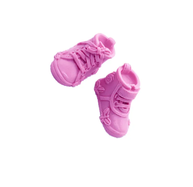 

Exquisite handmade soap mold liquid chocolate baking shoes shape silicone mold