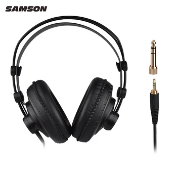 

SAMSON SR850 Professional Studio Monitor Headphones Dynamic Headset Semi-open Design for Recording Monitoring Game musician DJ