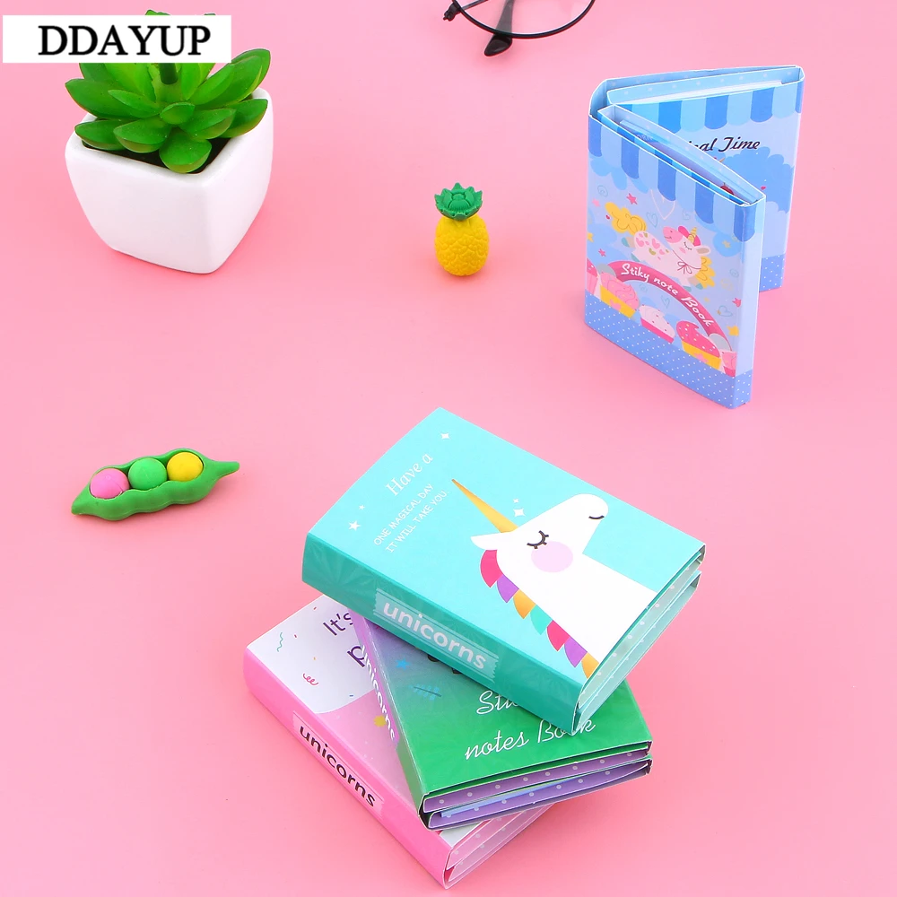 Lovely Cute Unicorn Party 6 Folding Memo Pad N Times Sticky Notes Memo Notepad Bookmark Gift Stationery Lovely Cute Unicorn Party 6 Folding Memo Pad N Times Sticky Notes Memo Notepad Bookmark Gift Stationery