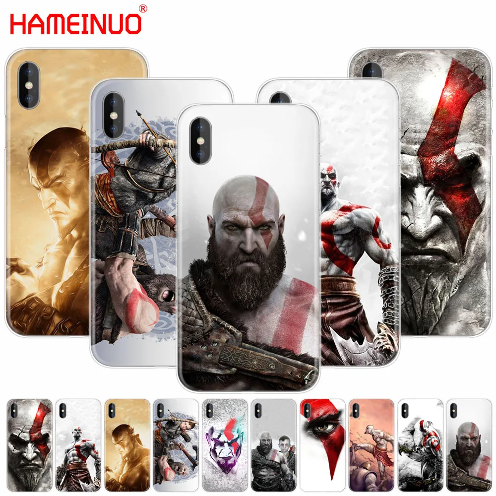 HAMEINUO чехол для сотового телефона с изображением бога войны kratos iphone X 8 7 6 4