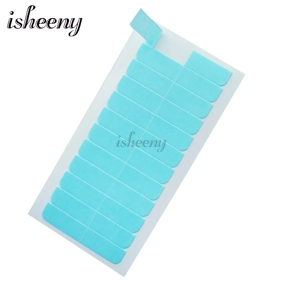 Isheeny Double-Side Adhesive Tape Tabs For Lace Wig/Closure/Tape Hair Ecological Super Stick Seamless Replacement Tape 5 Sheets Isheeny Double-Side Adhesive Tape Tabs For Lace Wig/Closure/Tape Hair Ecological Super Stick Seamless Replacement Tape 5 Sheets