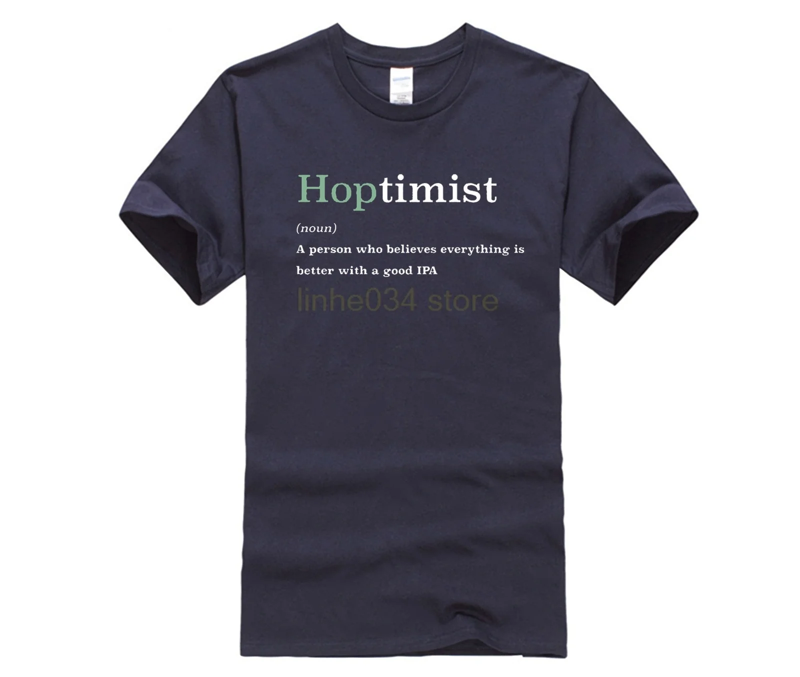 Hoptimist definition забавная футболка для любителей пива и IPA|Футболки| |