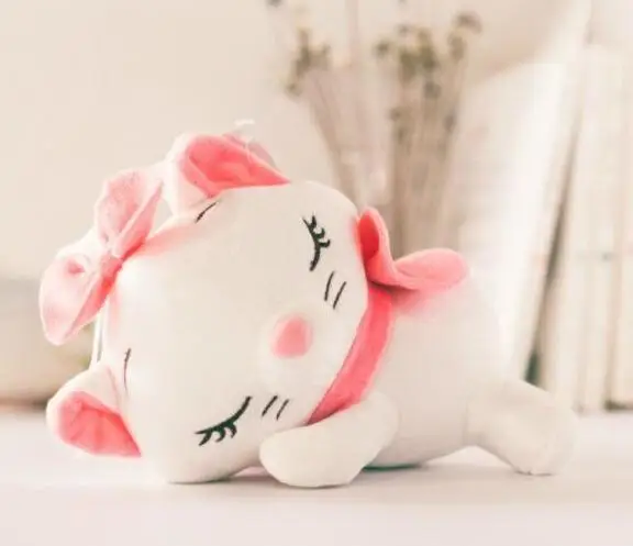 

candice guo! cute plush toy cartoon Marie cat stitch strawberry bear Dumbo monster papa stuffed doll birthday Christmas gift 1pc