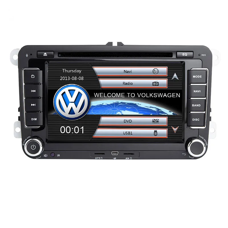 Clearance 2 Din Car DVD For VW Passat b6 Skoda Octavia 2 3 Superb Seat Leon 2 T5 Amarok Volkswagen AutoRadio Golf 5 6Multimedia Navigation 1