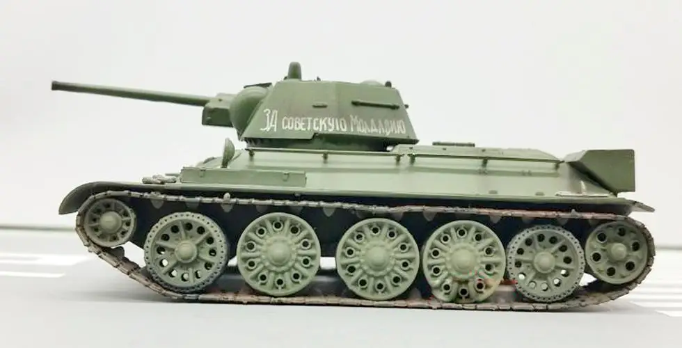 Второй мировой войны русский T-34/76 модель 1942 армия 1/72 бак easy MODEL законченный не литья под давлением