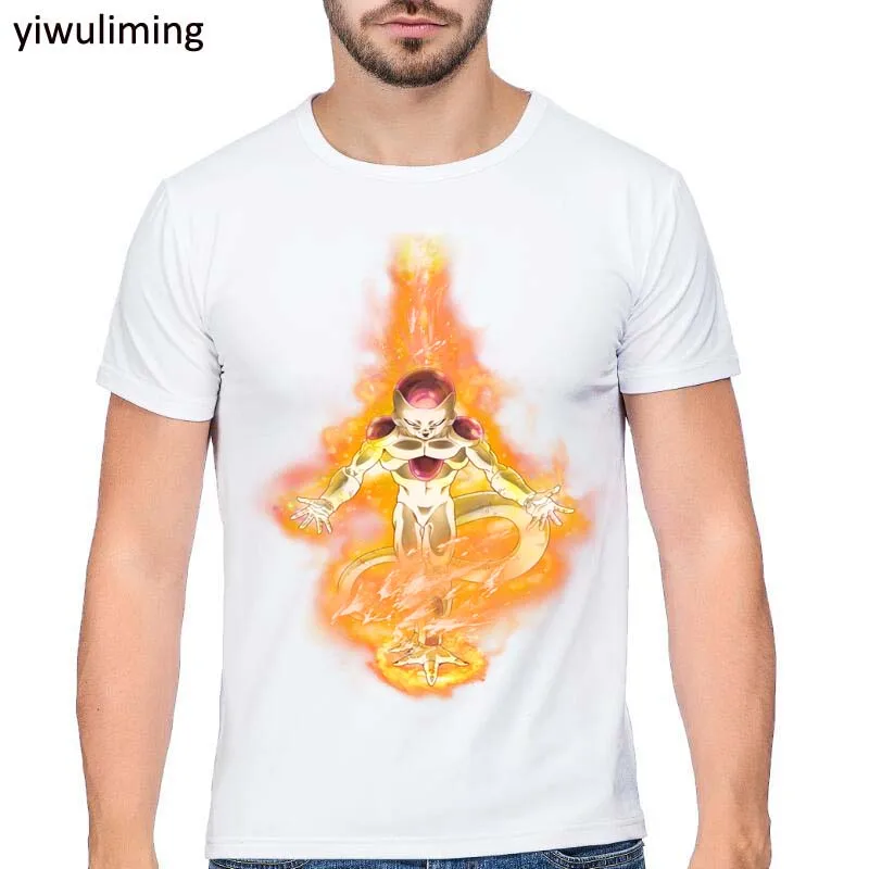 Новейшая футболка с драконом и мячом Супер Saiyan Dragonball Z Dbz Son Goku Vegeta мужские топы для