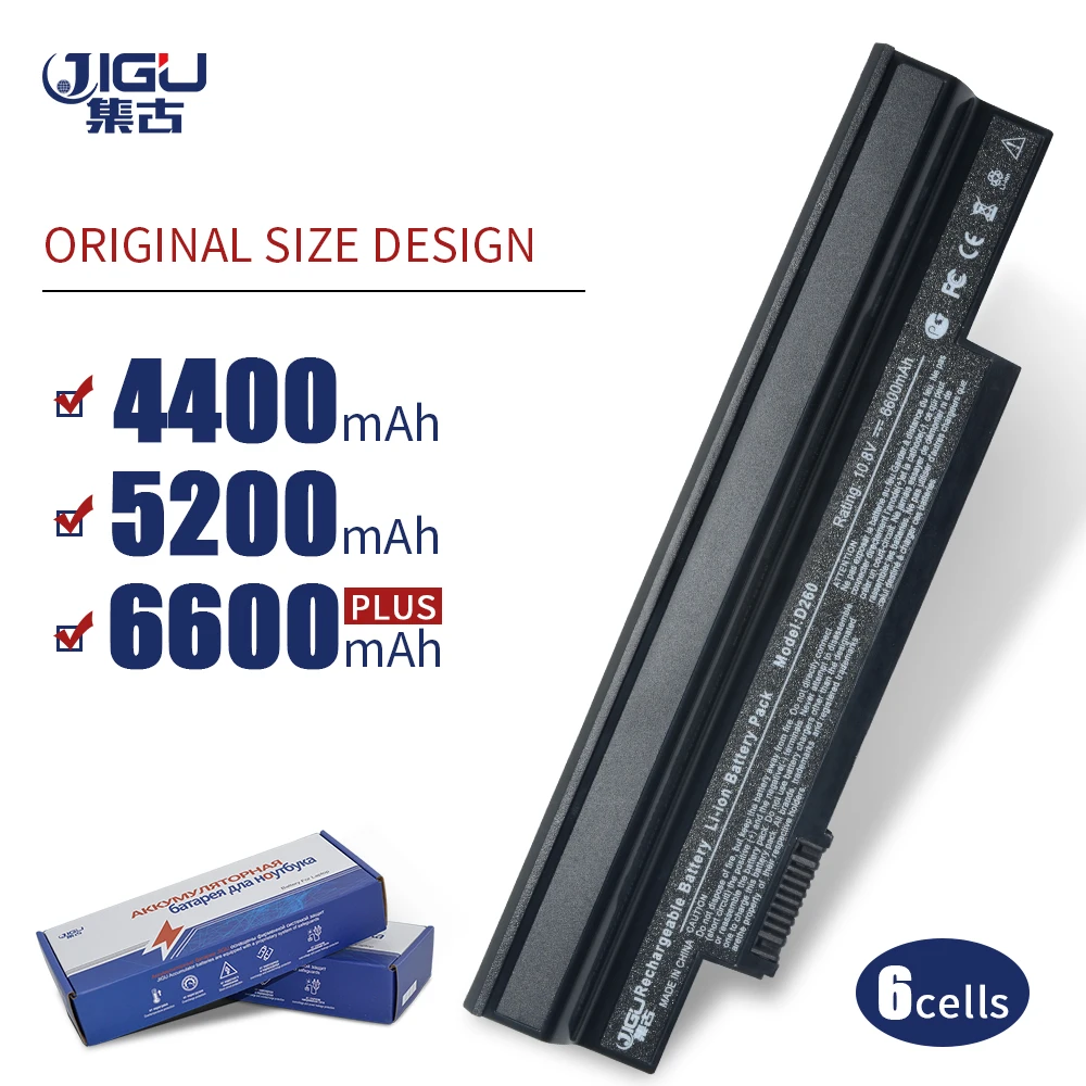 Аккумулятор JIGU для ноутбука Acer UM09H70 UM09C31 UM09G31 UM09H73 UM09H56 Aspire One 532h|laptop battery|6 cell laptop