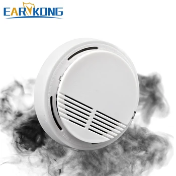

433MHz Wireless Smoke Protection Detector Smoke Fire Sensor for Wifi / PSTN / GSM Home Security Alarm System