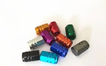 

by DHL or Fedex 1000pcs Aluminum Car Wheel Tires Valves Tyre Stem Air Caps Airtight Cove
