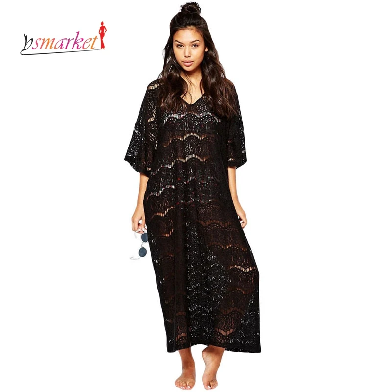 Swimwear Bikini Cover Up Women Kaftan Beach Cardigan Pareo Beach